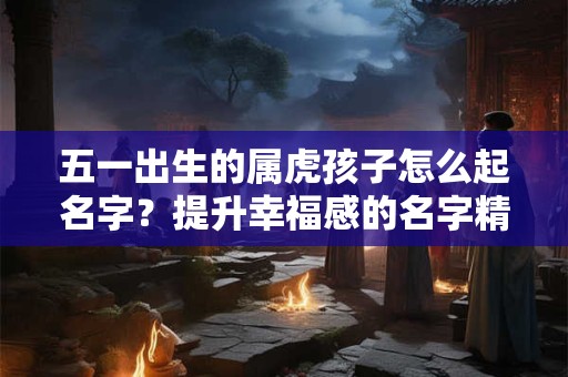 五一出生的属虎孩子怎么起名字？提升幸福感的名字精选