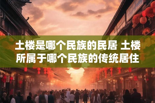 土楼是哪个民族的民居 土楼所属于哪个民族的传统居住建筑