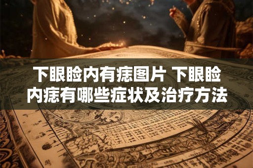 下眼睑内有痣图片 下眼睑内痣有哪些症状及治疗方法 下眼睑内有痣图片 下眼睑内痣有哪些症状及治疗方法