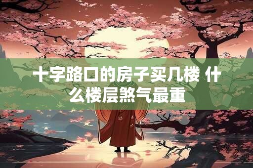 十字路口的房子买几楼 什么楼层煞气最重