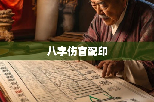 八字伤官配印