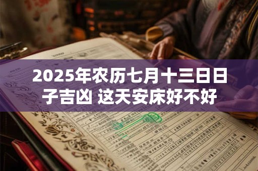 2025年农历七月十三日日子吉凶 这天安床好不好