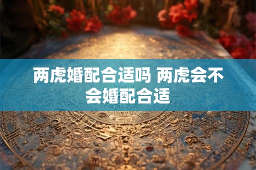 两虎婚配合适吗 两虎会不会婚配合适