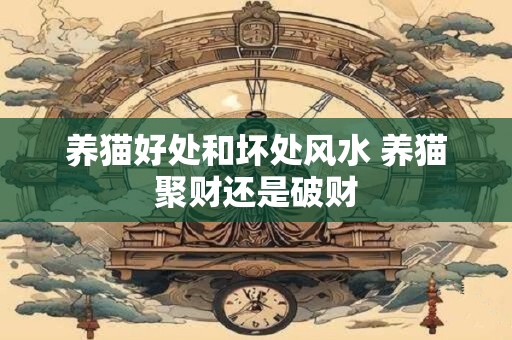 养猫好处和坏处风水 养猫聚财还是破财