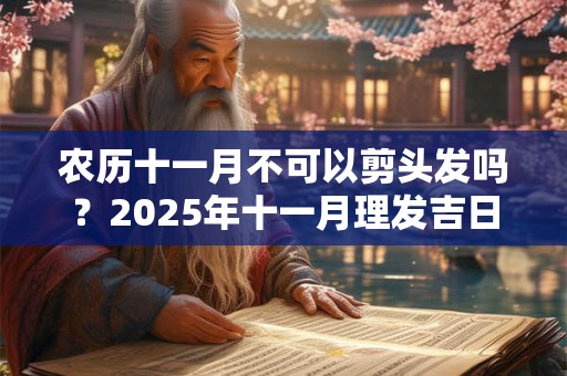 农历十一月不可以剪头发吗？2025年十一月理发吉日