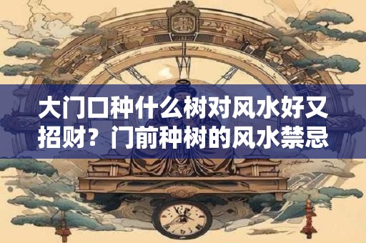 大门口种什么树对风水好又招财？门前种树的风水禁忌