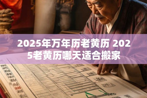 2026年万年历老黄历 2026老黄历哪天适合搬家