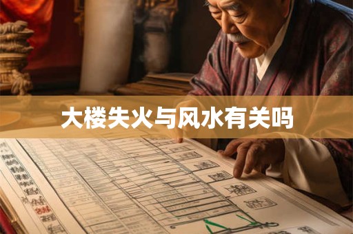 大楼失火与风水有关吗