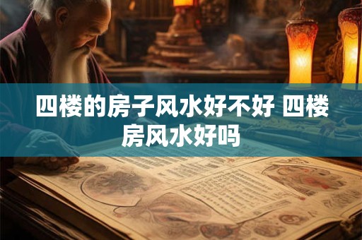 四楼的房子风水好不好 四楼房风水好吗