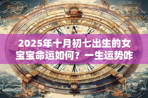 2025年十月初七出生的女宝宝命运如何？一生运势咋样