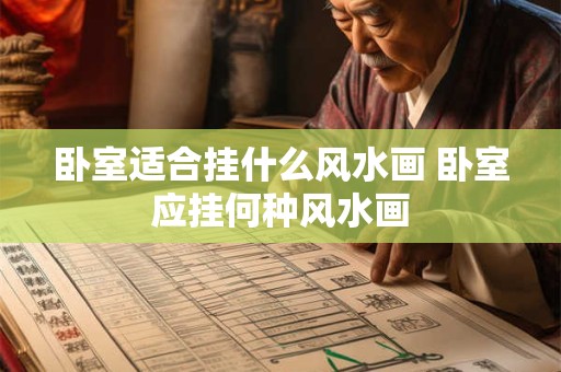 卧室适合挂什么风水画 卧室应挂何种风水画