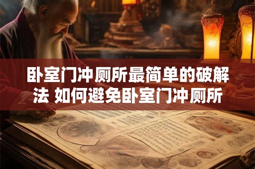 卧室门冲厕所最简单的破解法 如何避免卧室门冲厕所