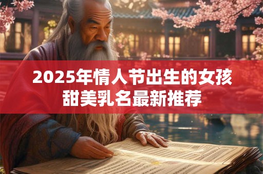 2025年情人节出生的女孩甜美乳名最新推荐