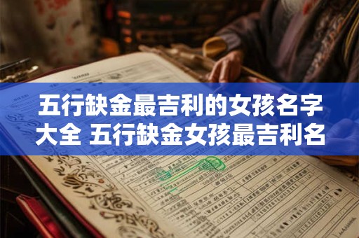 五行缺金最吉利的女孩名字大全 五行缺金女孩最吉利名字大全