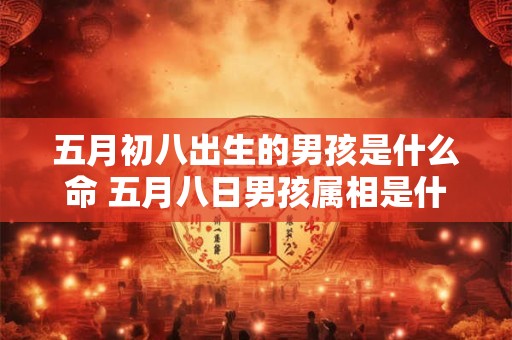 五月初八出生的男孩是什么命 五月八日男孩属相是什么