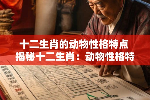十二生肖的动物性格特点 揭秘十二生肖：动物性格特点一览
