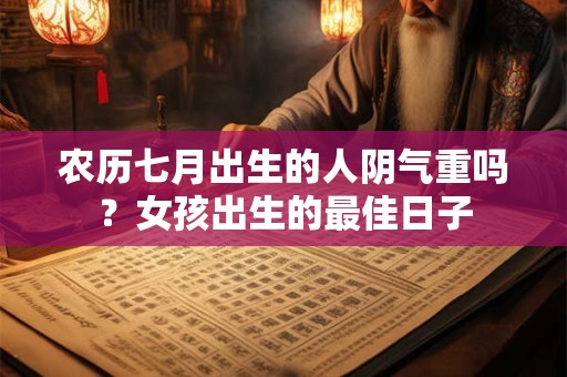 农历七月出生的人阴气重吗?女孩出生的最佳日子 农历七月出生的人阴气重吗?女孩出生的最佳日子