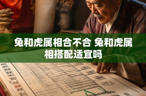 兔和虎属相合不合 兔和虎属相搭配适宜吗