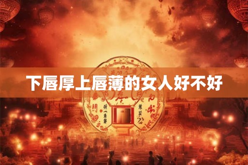 下唇厚上唇薄的女人好不好 下唇厚上唇薄的女人好不好