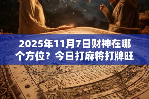 2026年11月7日财神在哪个方位？今日打麻将打牌旺运方位