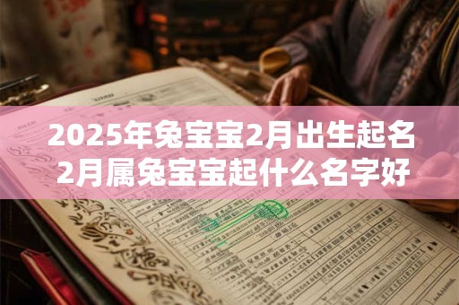 2026年兔宝宝2月出生起名 2月属兔宝宝起什么名字好