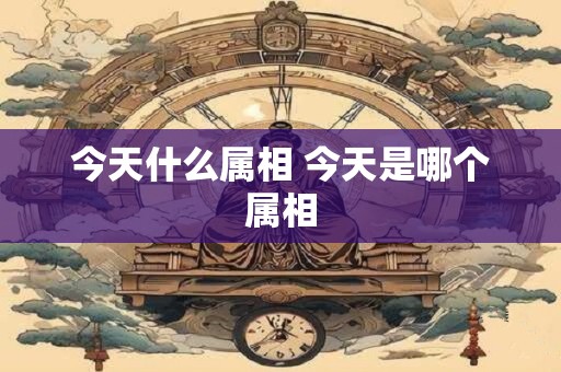今天什么属相 今天是哪个属相