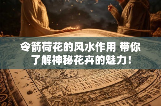 令箭荷花的风水作用 带你了解神秘花卉的魅力！