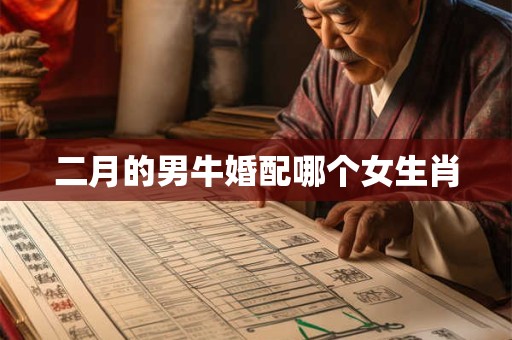 二月的男牛婚配哪个女生肖
