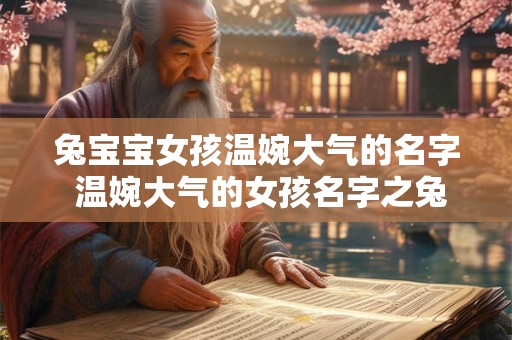 兔宝宝女孩温婉大气的名字 温婉大气的女孩名字之兔宝宝