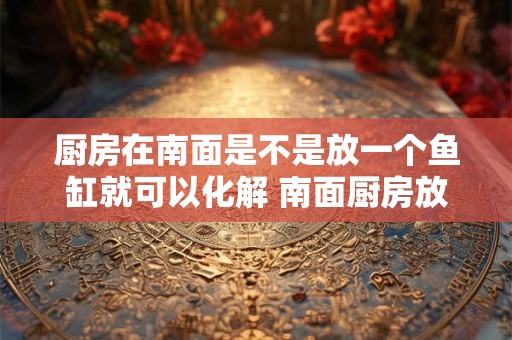 厨房在南面是不是放一个鱼缸就可以化解 南面厨房放鱼缸真能化解吗