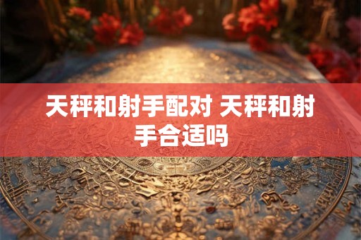 天秤和射手配对 天秤和射手合适吗