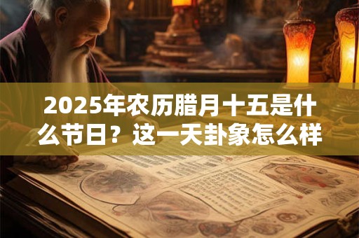 2026年农历腊月十五是什么节日？这一天卦象怎么样？