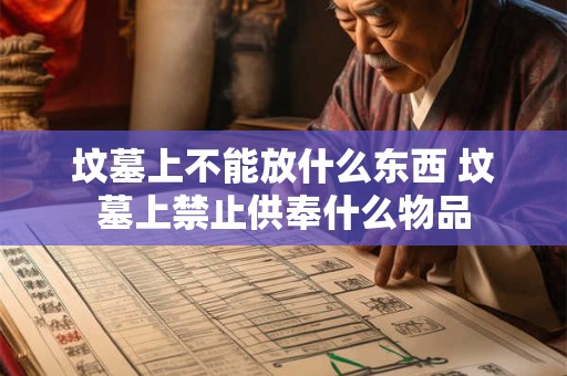 坟墓上不能放什么东西 坟墓上禁止供奉什么物品