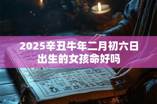 2025辛丑牛年二月初六日出生的女孩命好吗