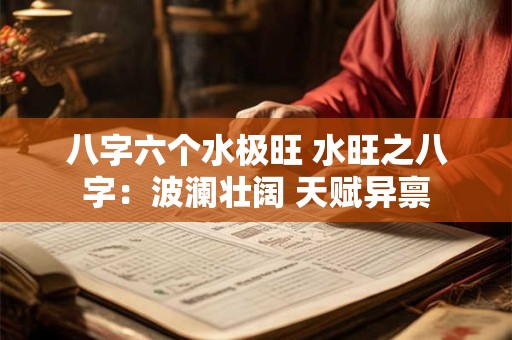 八字六个水极旺 水旺之八字：波澜壮阔 天赋异禀