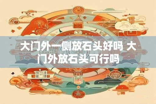 大门外一侧放石头好吗 大门外放石头可行吗
