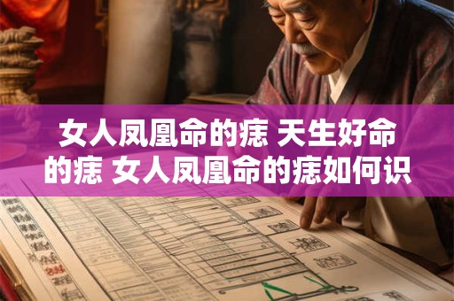 女人凤凰命的痣 天生好命的痣 女人凤凰命的痣如何识别 女人凤凰命的痣 天生好命的痣 女人凤凰命的痣如何识别
