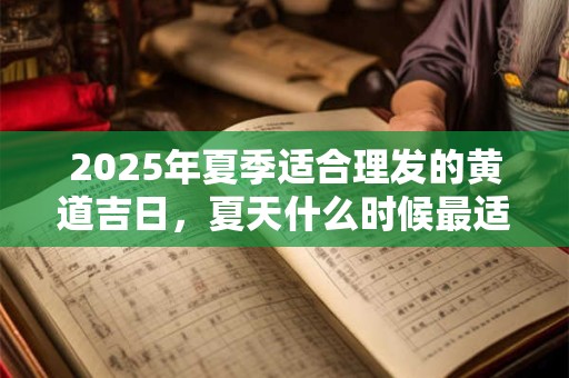 2025年夏季适合理发的黄道吉日，夏天什么时候最适合理发？