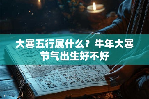 大寒五行属什么？牛年大寒节气出生好不好