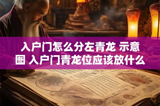 入户门怎么分左青龙 示意图 入户门青龙位应该放什么