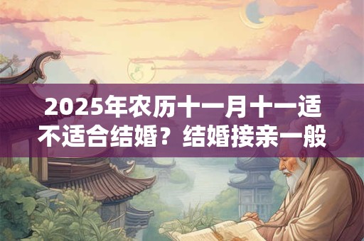 2025年农历十一月十一适不适合结婚？结婚接亲一般是几点？