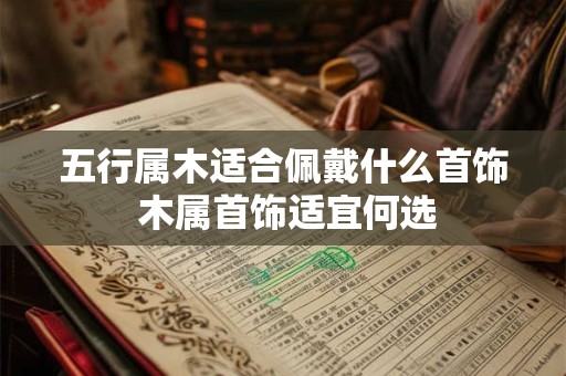 五行属木适合佩戴什么首饰 木属首饰适宜何选