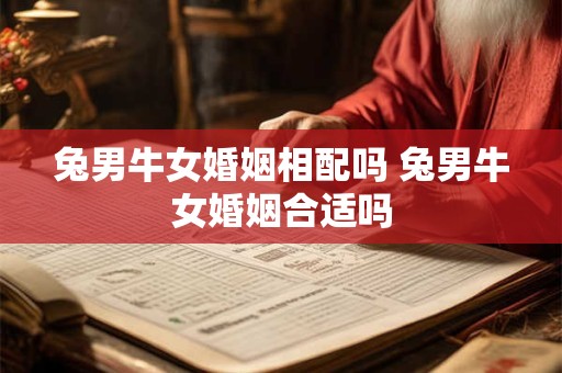 兔男牛女婚姻相配吗 兔男牛女婚姻合适吗
