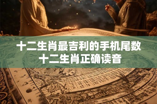 十二生肖最吉利的手机尾数 十二生肖正确读音