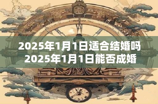 2025年1月1日适合结婚吗 2025年1月1日能否成婚