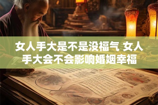 女人手大是不是没福气 女人手大会不会影响婚姻幸福