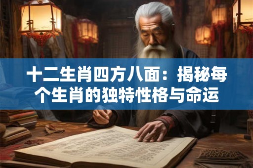 十二生肖四方八面：揭秘每个生肖的独特性格与命运