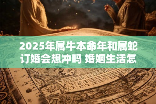 2025年属牛本命年和属蛇订婚会想冲吗 婚姻生活怎么样