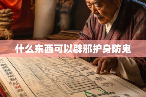 什么东西可以辟邪护身防鬼