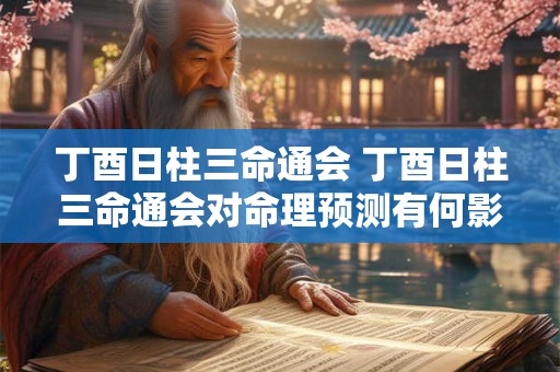 丁酉日柱三命通会 丁酉日柱三命通会对命理预测有何影响